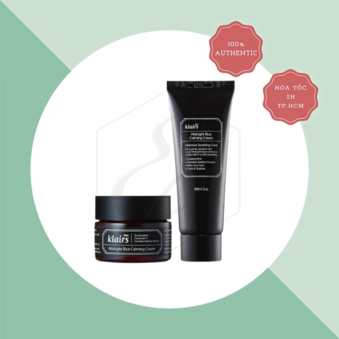 Kem Dưỡng Klairs Midnight Blue Calming Cream